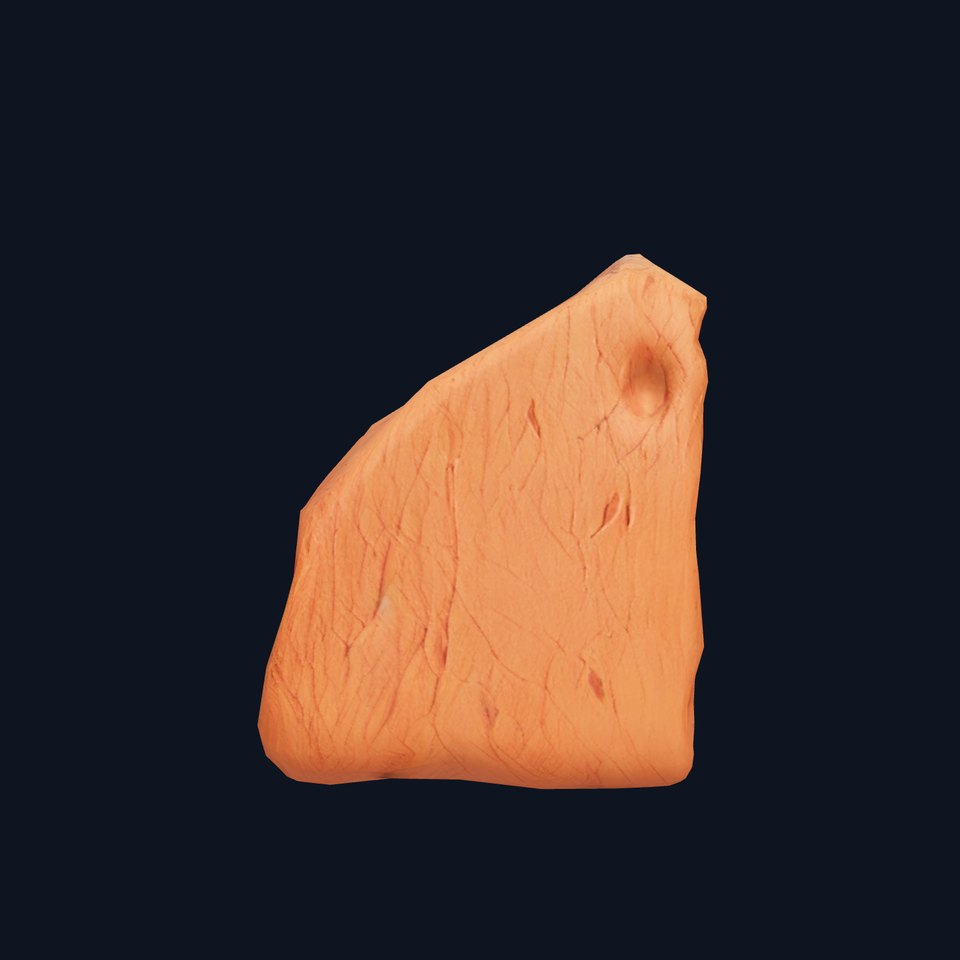 Terracotta Boulder model pack