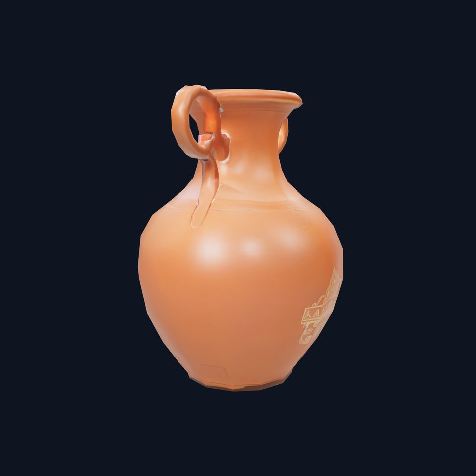 Terracotta Amphora model pack viewer poster