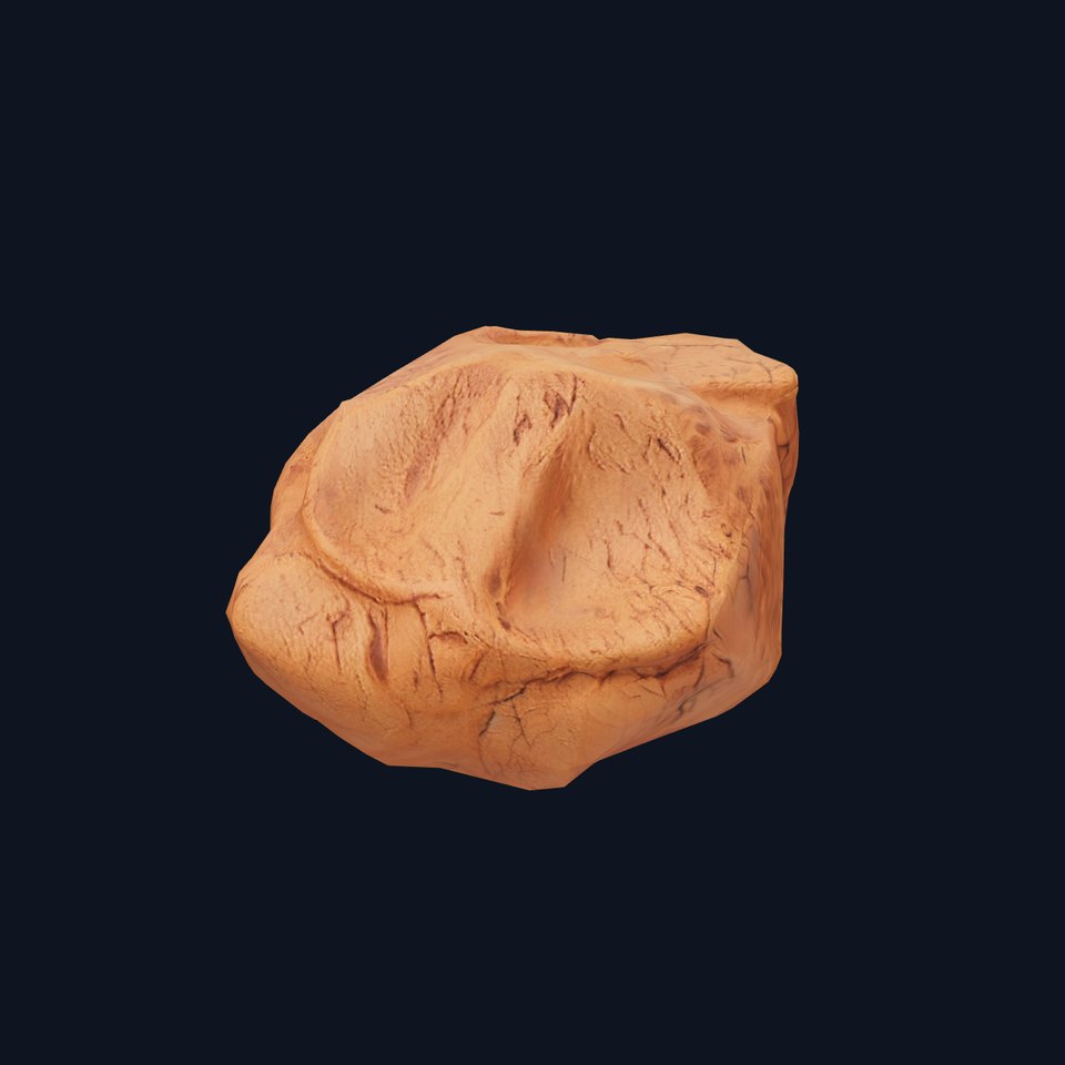 Rustic Boulder model pack