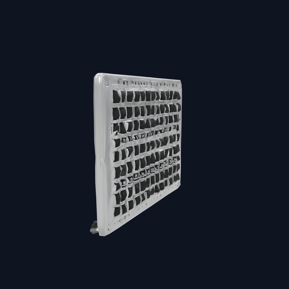 Industrial Grid Panel model pack