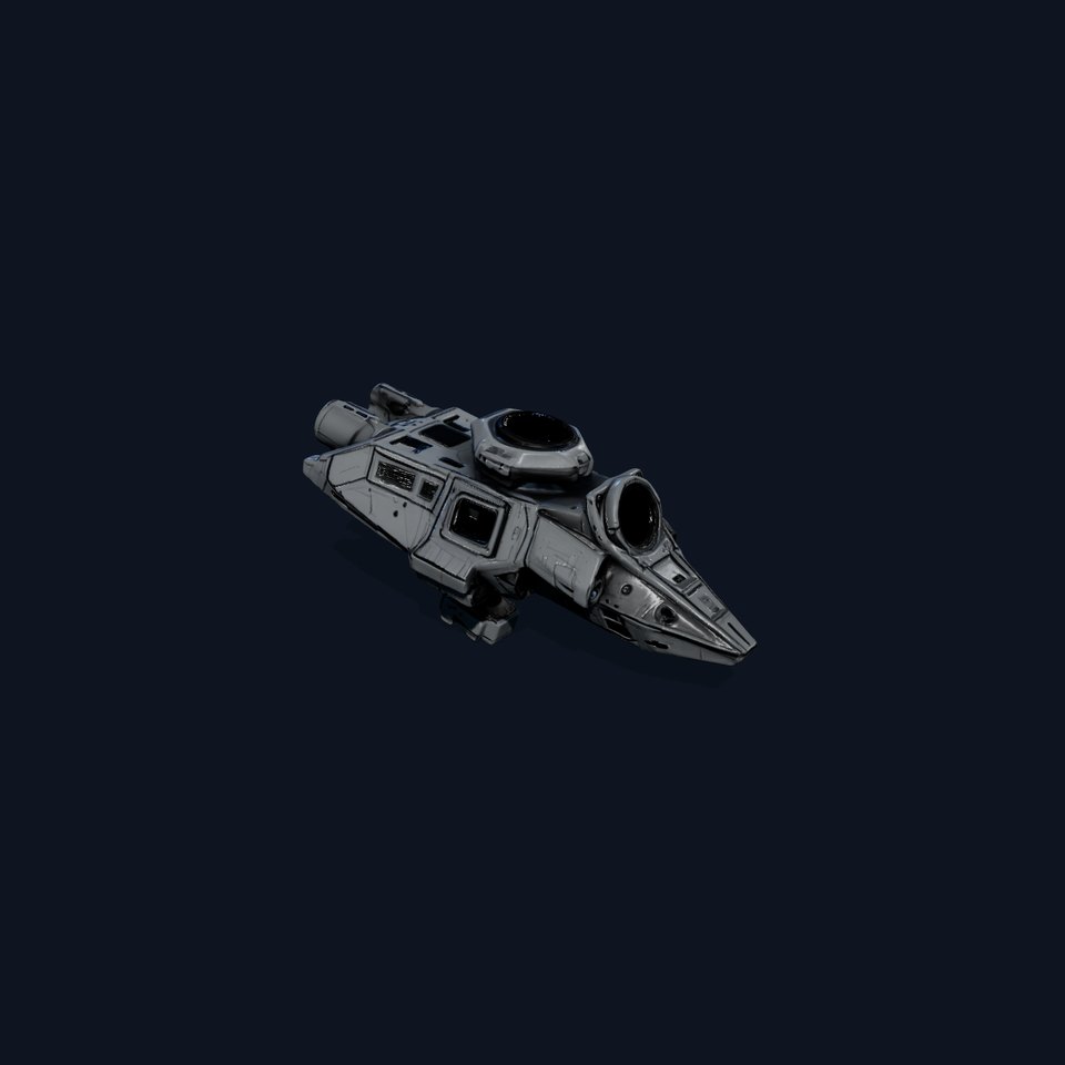 Futuristic Spacecraft model pack