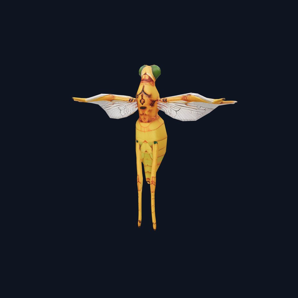 Golden Wasp model pack