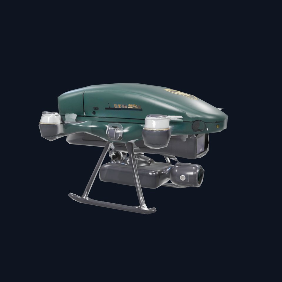 BorderBee Drone Explorer model pack