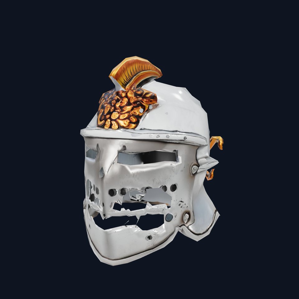 Ornate Medieval Helmet model pack