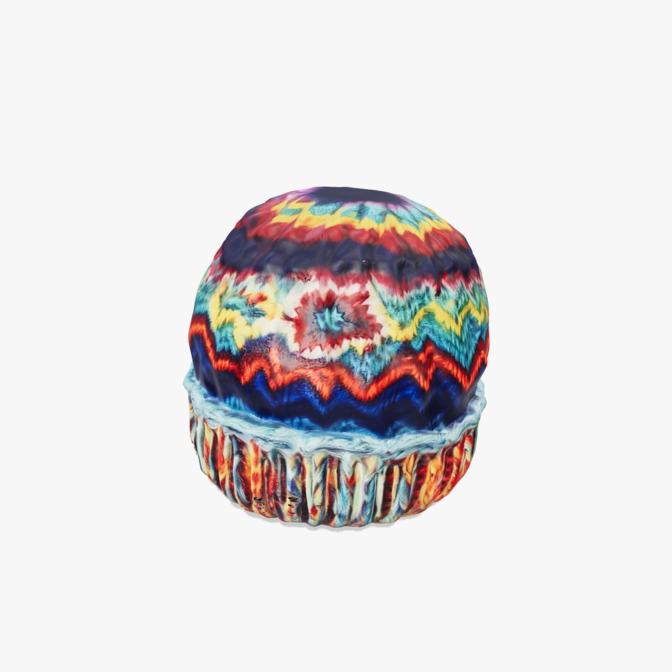 Vibrant Knit Beanie model pack