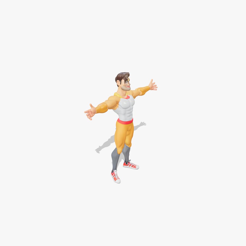 Heroic Superhero Character model pack