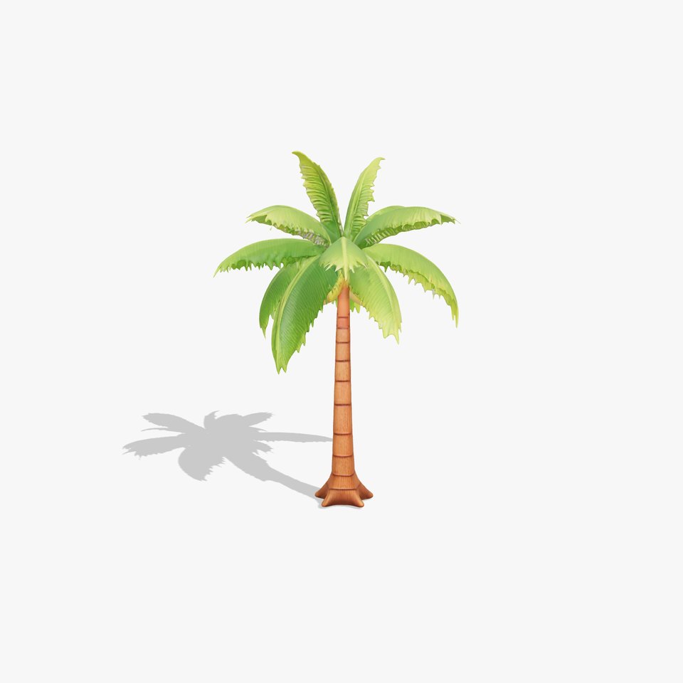Tropical Palm Tree model pack