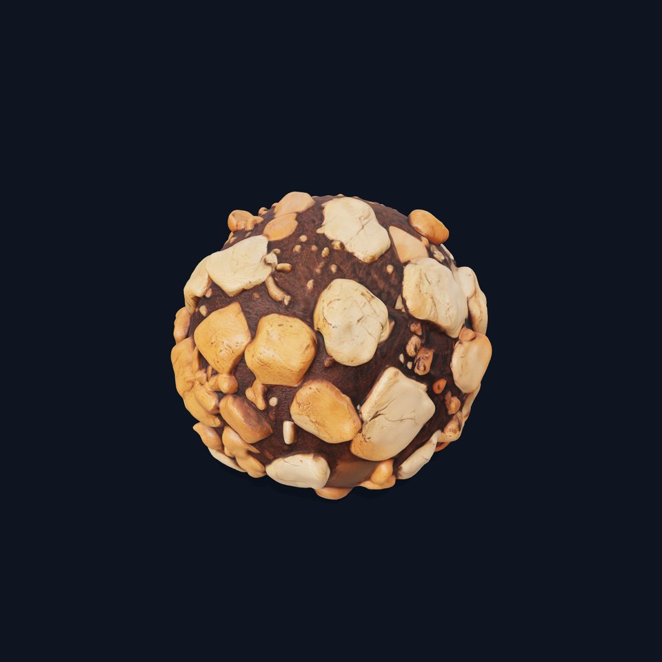 Rock Terrain Spherical model pack viewer poster