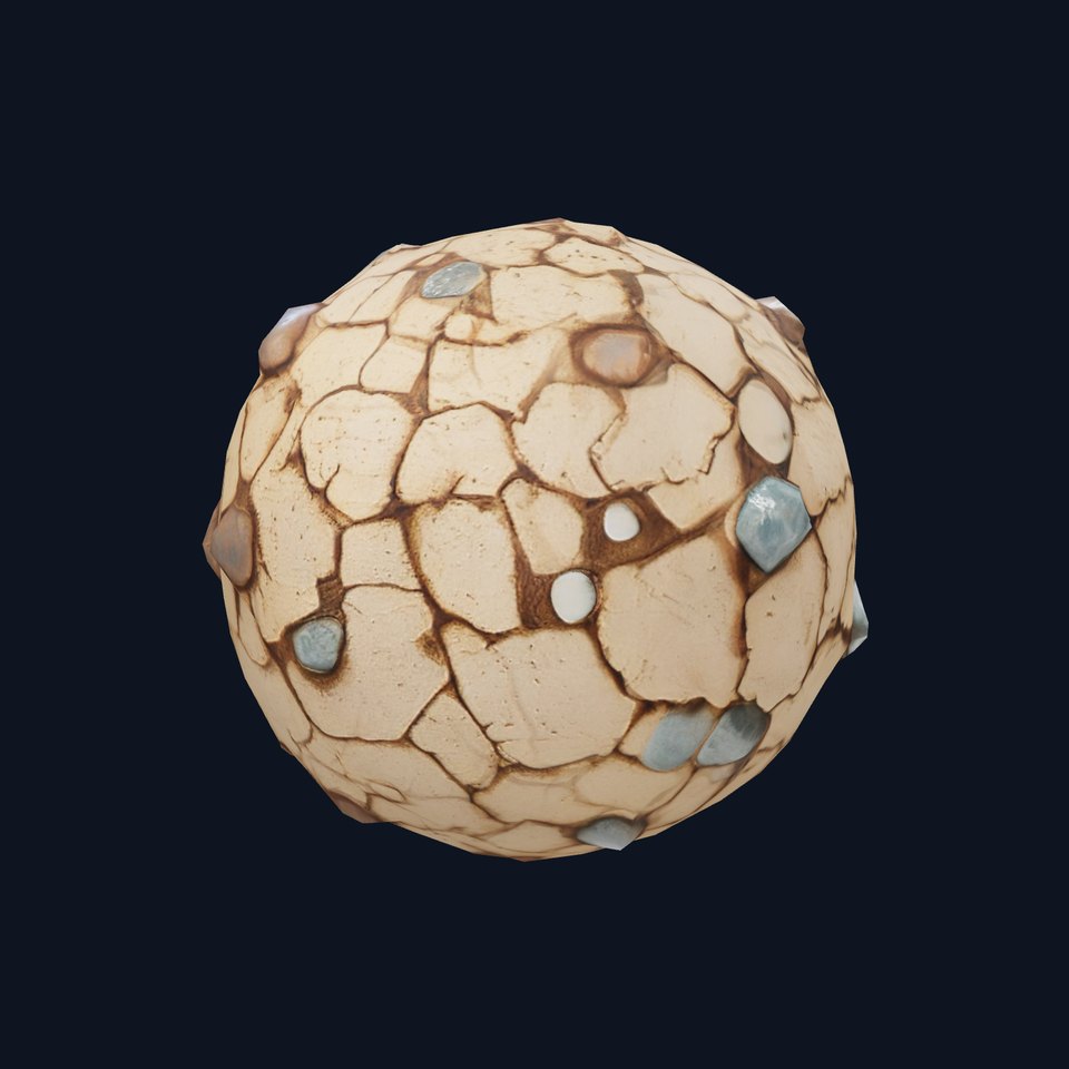 Cracked Earth Texture model pack