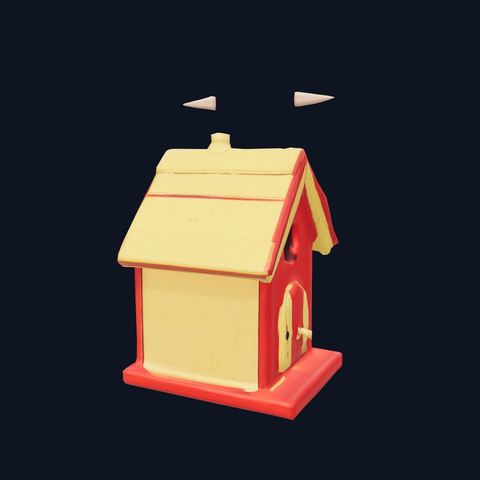 Colorful Birdhouse model pack