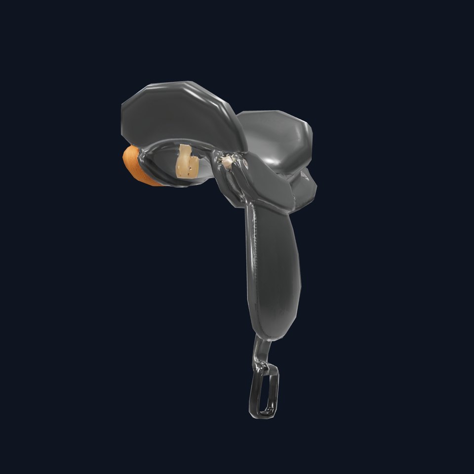 Elegant Black Saddle model pack