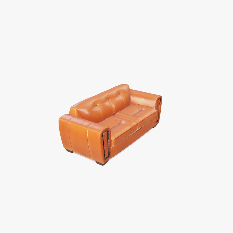 Vintage Leather Sofa model pack