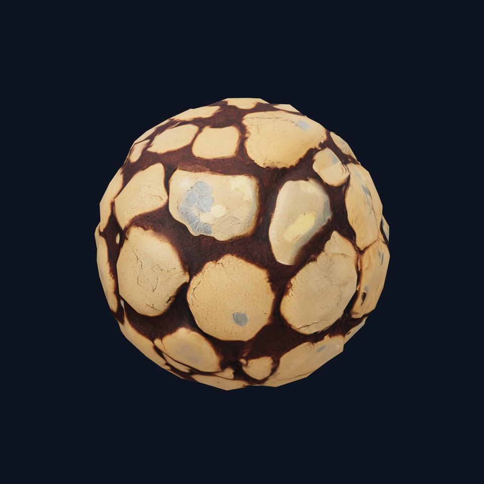 Cracked Stone Texture model pack