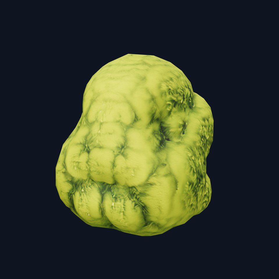 Green Mossy Texture model pack