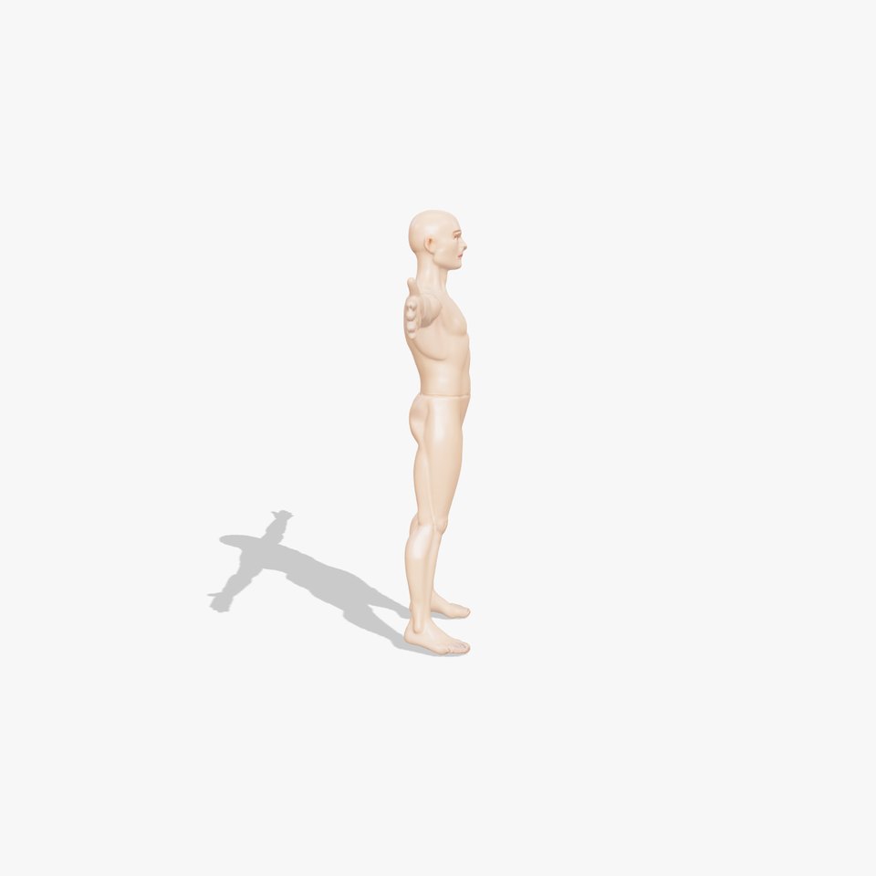 Realistic Poseable Mannequin model pack viewer poster