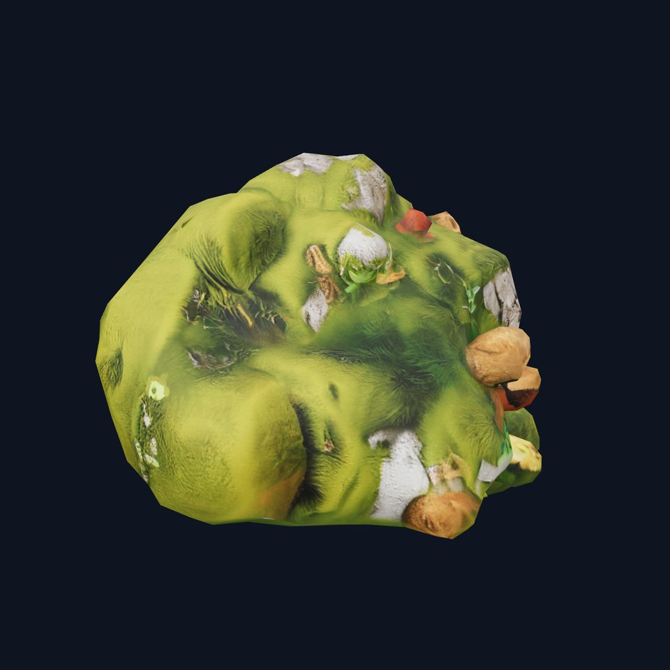 Mossy Rock Jungle model pack