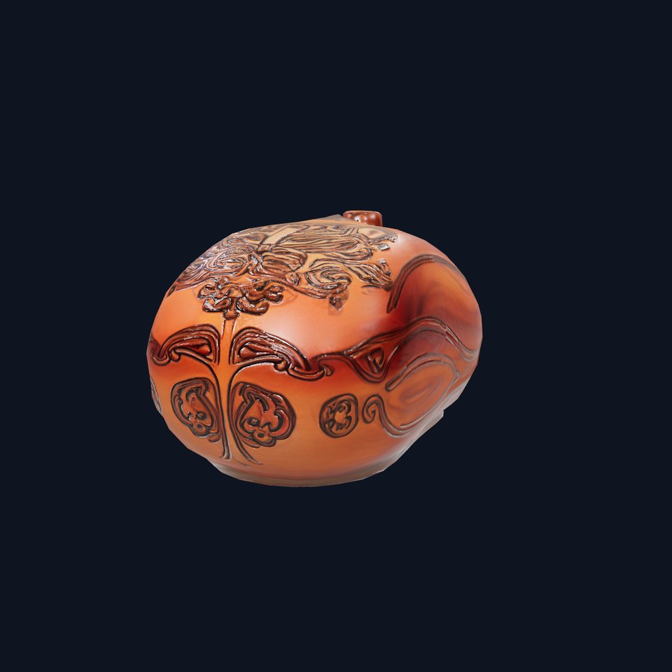 Carved Wooden Capsule model pack