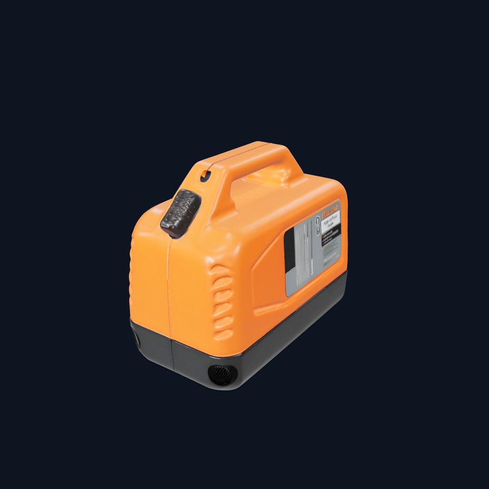 Orange Fuel Can model pack