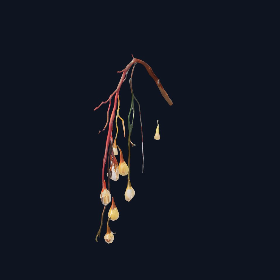 Rustic Branch Lighting model pack