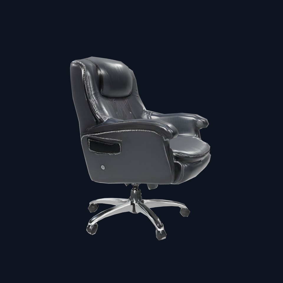 Executive Leather Chair model pack