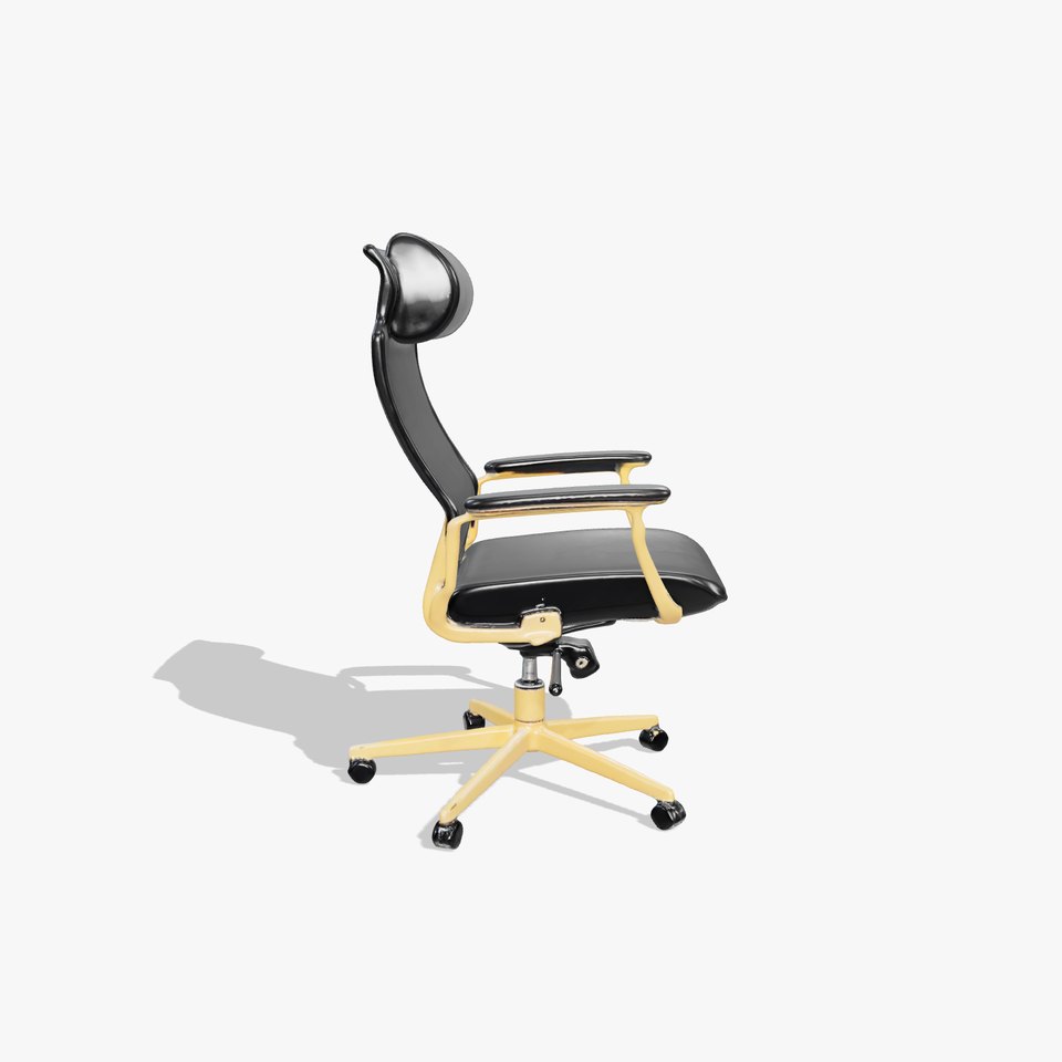 Luxury Black Office Chair model pack viewer poster