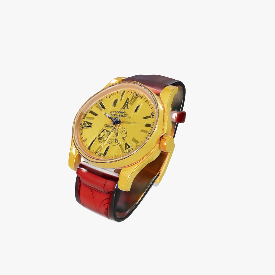 Classic Gold Watch model pack viewer poster