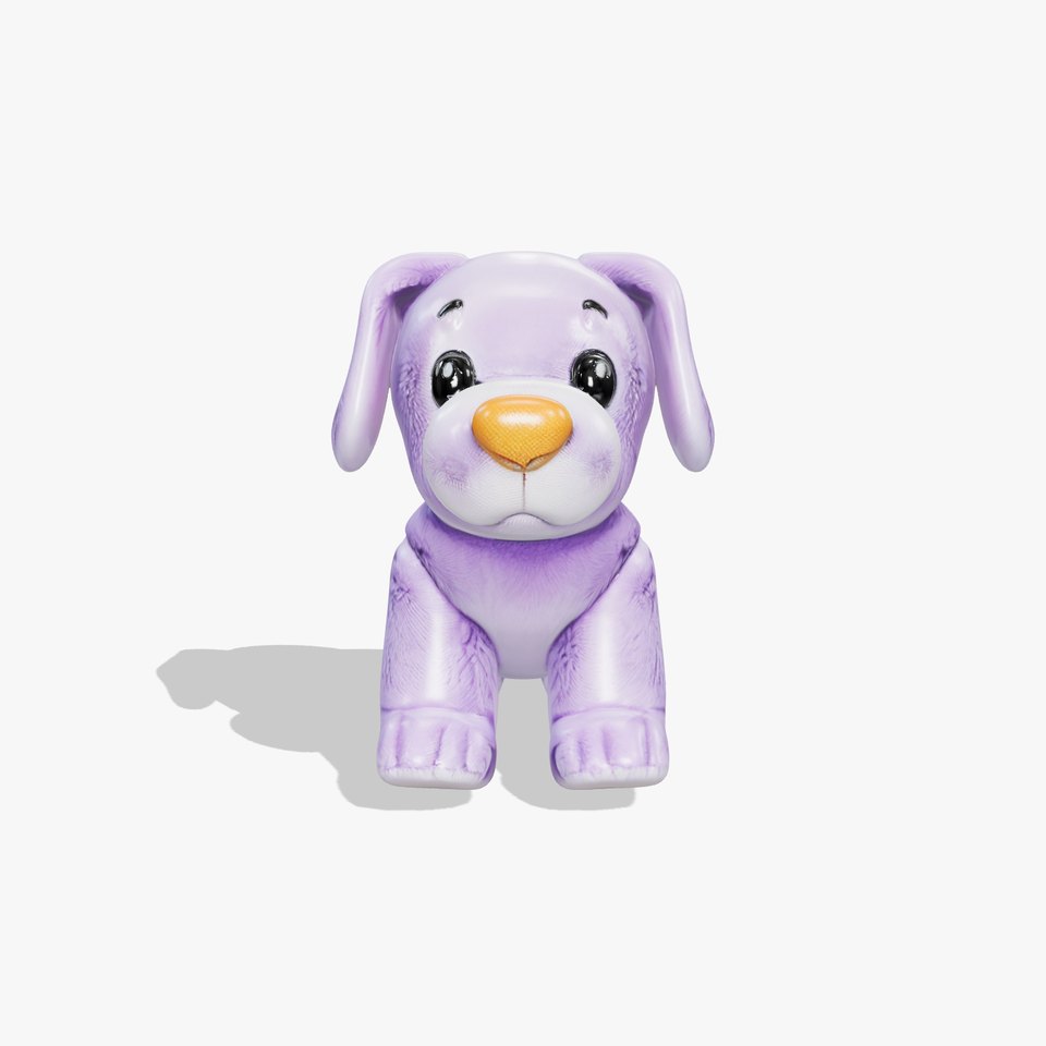 Purple Plush Puppy model pack viewer poster