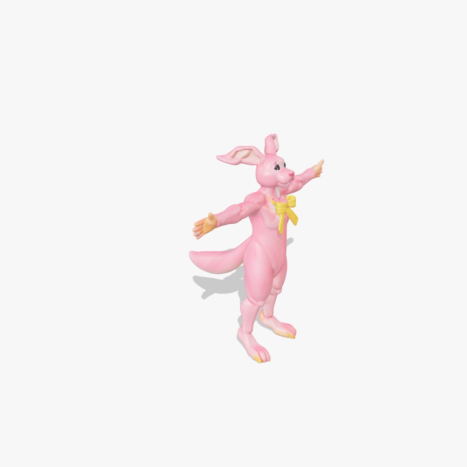 Pink Bunny Costume model pack