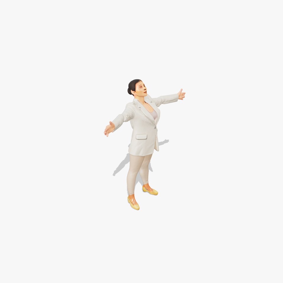 Tan Business Attire model pack