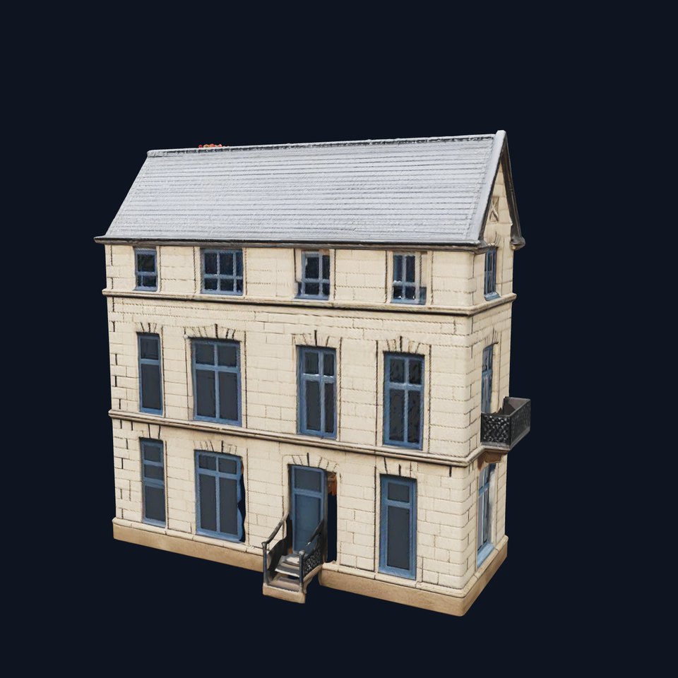 Charming Stone House model pack