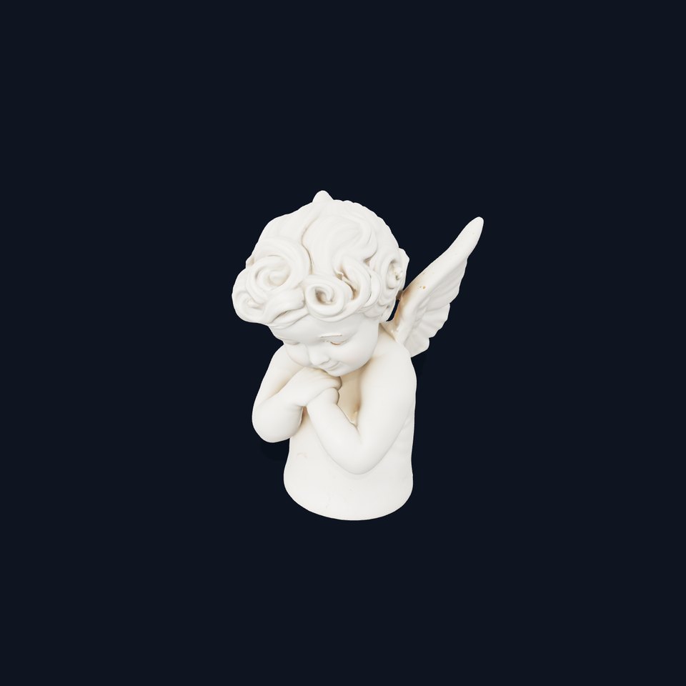 Cherubic Marble Angel model pack