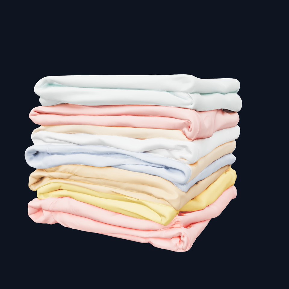Pastel Fabric Stack model pack