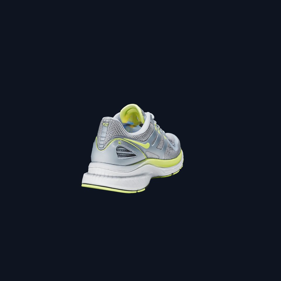 Gray Neon Runner Sneaker model pack