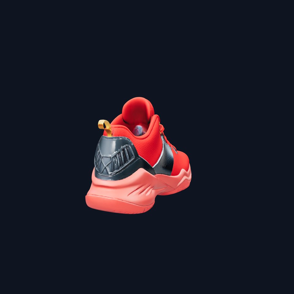 Vivid Red Sneaker model pack