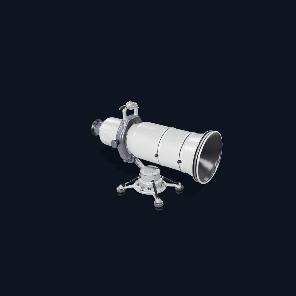 Modern Industrial Telescope model pack viewer poster