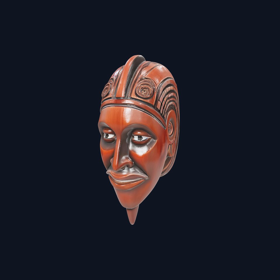 Elegant Tribal Mask model pack