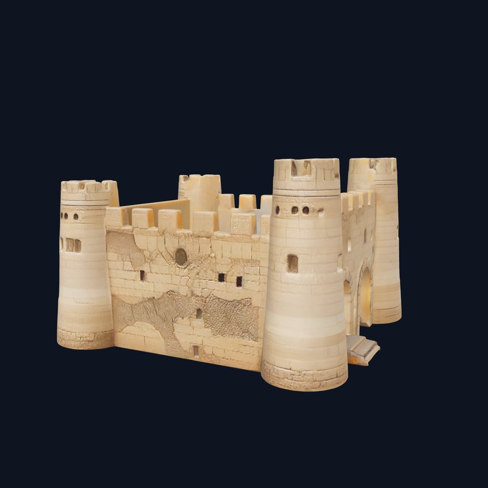 Medieval Fortress Stone model pack