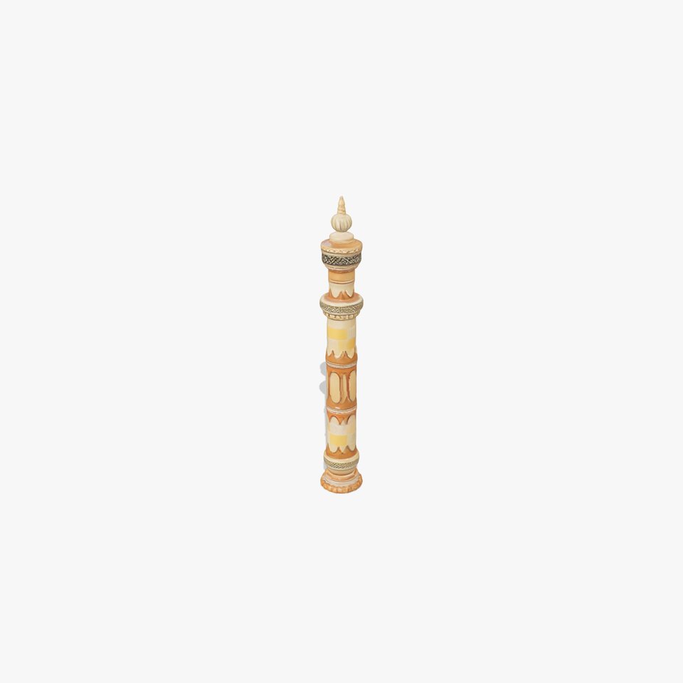 Ornate Sandstone Column model pack