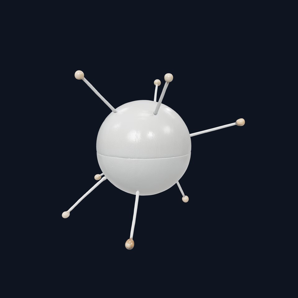 Metallic Satellite Prototype model pack