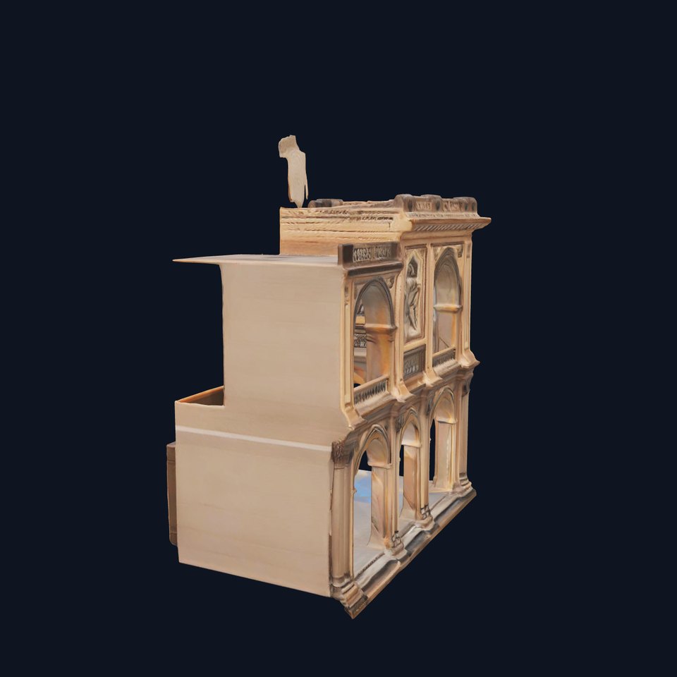 Ornate Stone Pavilion model pack