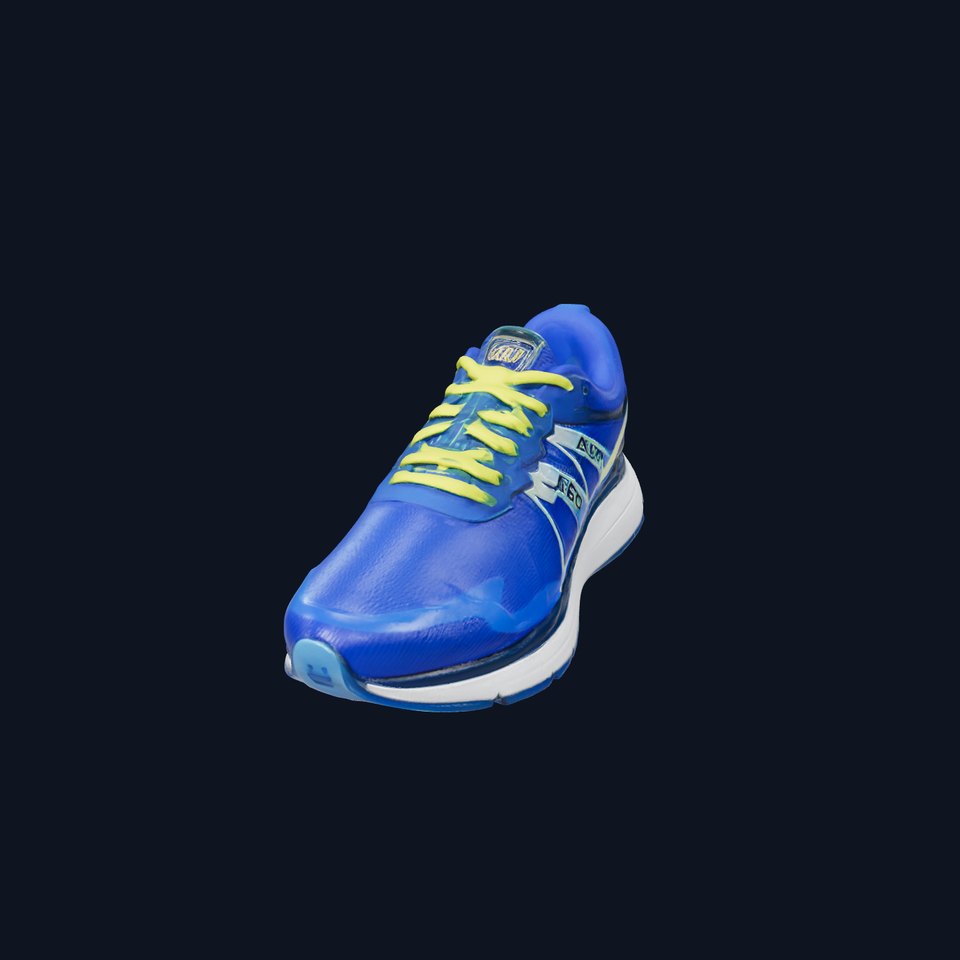 Blue Athletic Shoe model pack