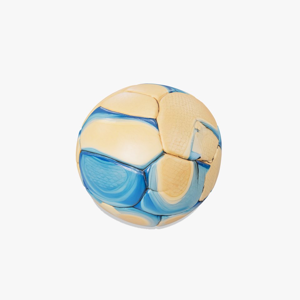 Stylized Leather Soccer Ball model pack