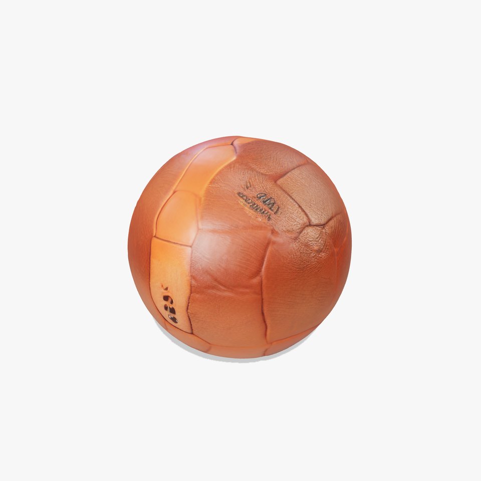 Vintage Leather Soccer Ball model pack