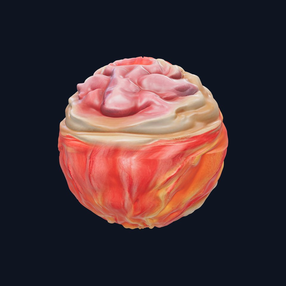 HQ PBR Textures Set Silk Fabric Floral Layers