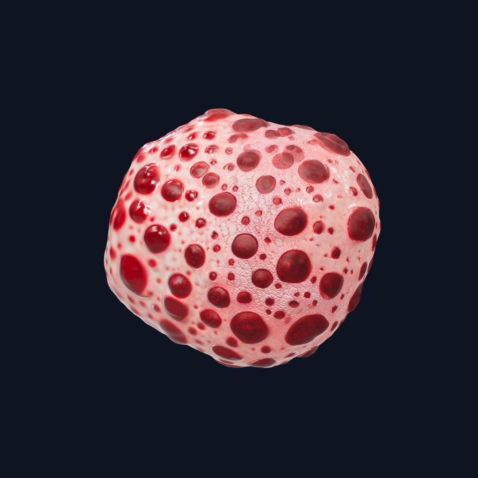 Textured Red Sphere model pack