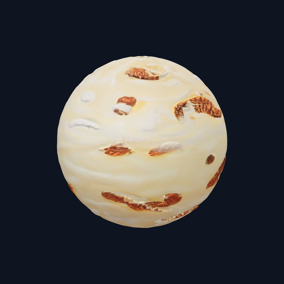 Organic Worm Texture HQ PBR Textures Set