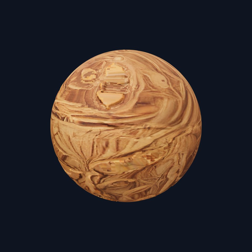 HQ PBR Textures Set Organic Twine Network