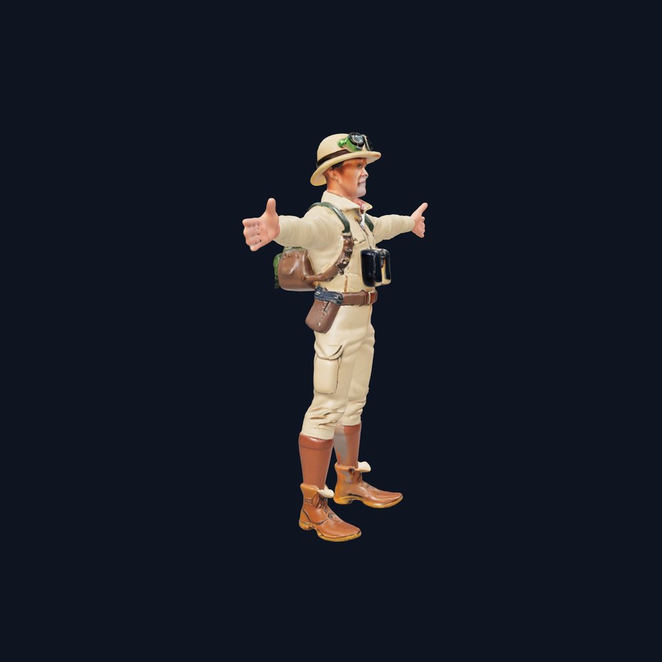 Explorer Safari Outfit model pack