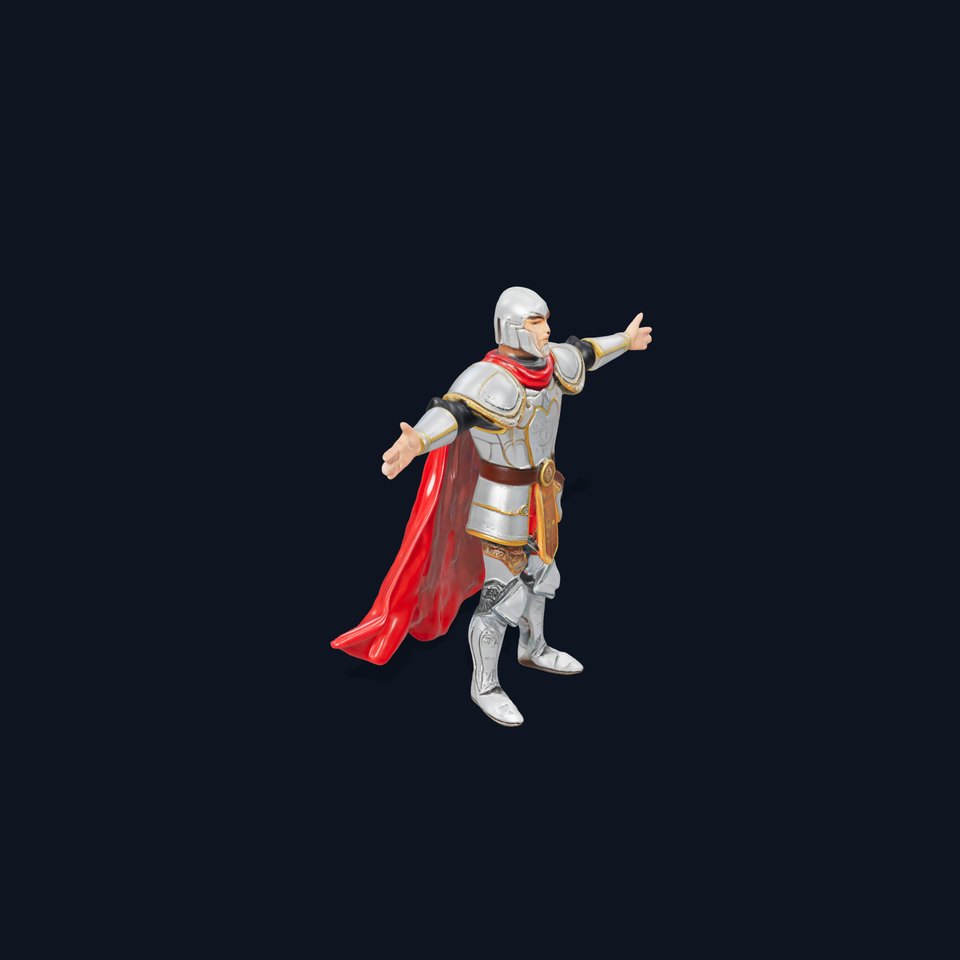 Silver Knight Armor model pack