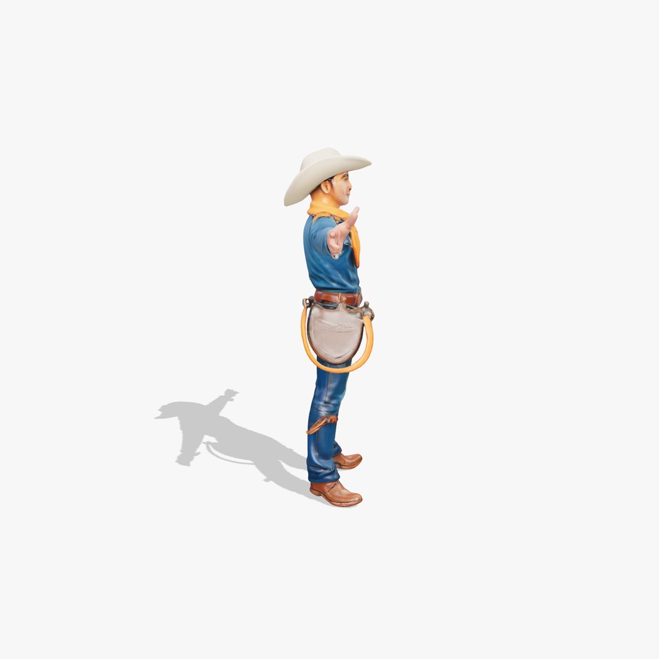 Stylish Cowboy Attire model pack